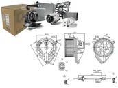 Akcesoria do klimatyzacji i ogrzewania - NISSENS DMUCHAWA WNĘTRZA 87039 MERCEDES SPRINTER W901-905 95 87039 - miniaturka - grafika 1
