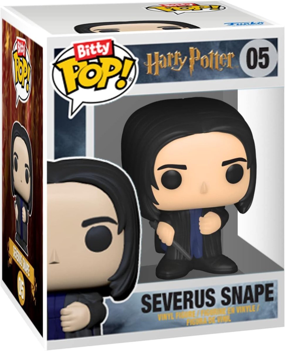 harry potter bitty funko pop 2.5cm severus snape mini figurka