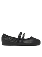 Baleriny - Tommy Jeans Baleriny Ballerina EN0EN02720 Czarny - miniaturka - grafika 1