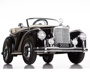 Samochód Na Akumulator Mercedes 300S Czarny Lakier /ls618 - Pojazdy elektryczne dla dzieci - miniaturka - grafika 1