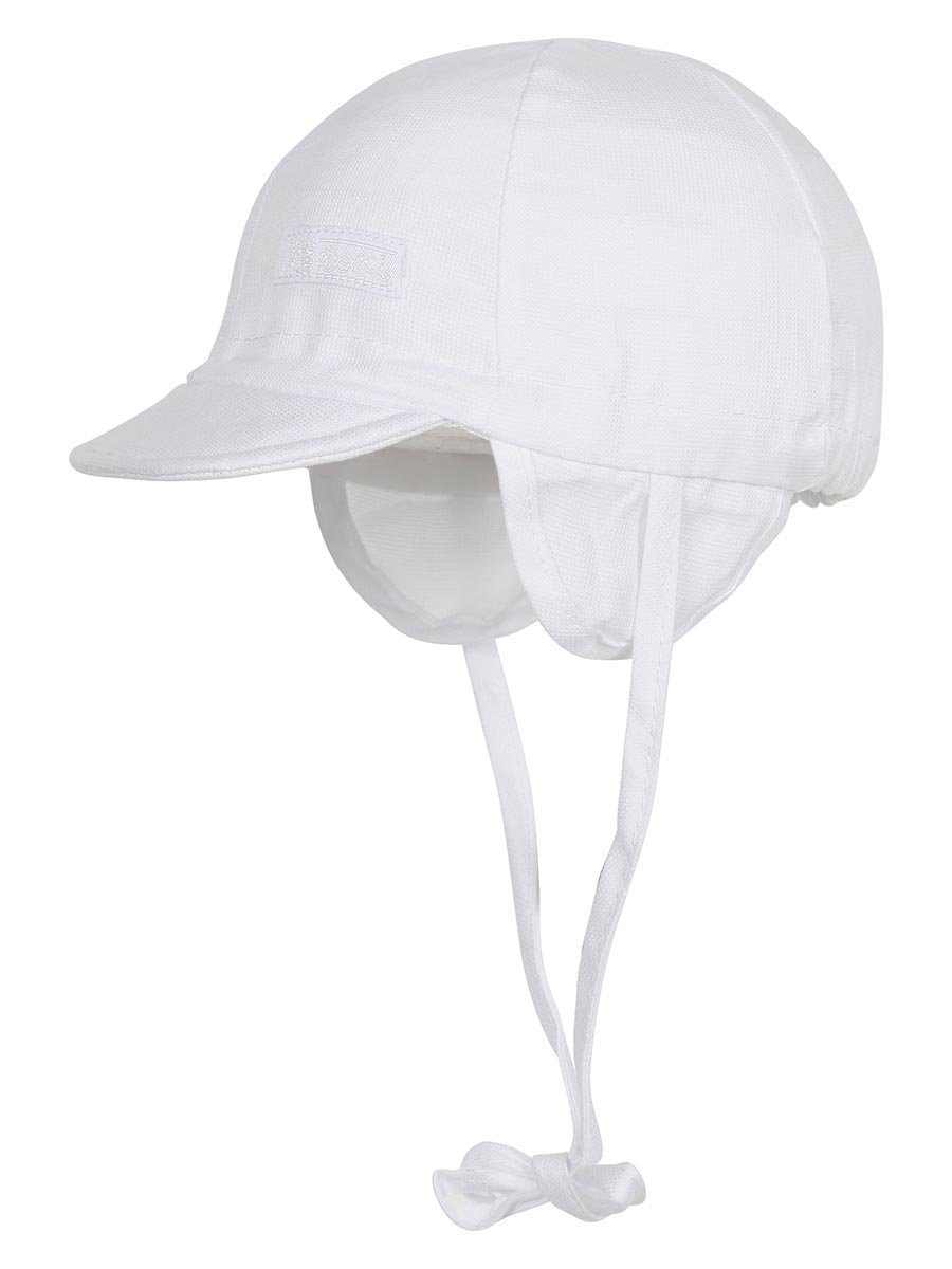 Czapka wiązana biała Döll r.45