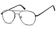 Okulary korekcyjne, oprawki, szkła - Pilotki zerówki Okulary Oprawki metalowe korekcyjne 791 - miniaturka - grafika 1