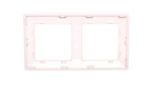 VALENA LIFE Ramka podwójna kremowa 754042 - Klawisze i ramki - miniaturka - grafika 2