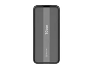 Powerbanki - Tellur PBC103 10000mAh power bank, 2xUSB+Type-C+MicroUSB, black - miniaturka - grafika 1