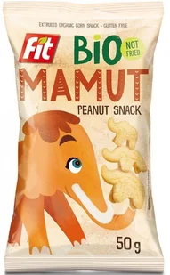 Chrupki kukurydziane o smaku orzechowym BEZGL. BIO 50 g Bio Mamut - Chrupki - miniaturka - grafika 1
