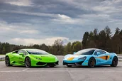 Czasopisma - Pojedynek Lamborghini Huracan vs McLaren 570GT - Tor Toruń - miniaturka - grafika 1