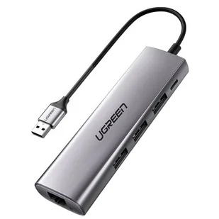 Baseus Ugreen HUB 3xUSB 5Gbps RJ45 60812 CM266 ugreen_20200922123736 - Switche - miniaturka - grafika 1