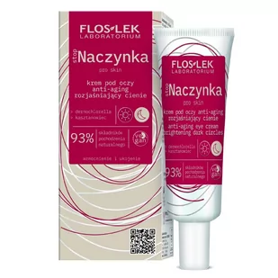 FLOSLEK Stop Naczynka Krem pod oczy anti-aging rozjaśniający cienie na dzień i noc 30ml - Kosmetyki pod oczy - miniaturka - grafika 2