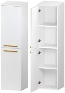 Słupek Łazienkowy ATHOS 35 2D L- Uchwyt Złoty - Szafki łazienkowe - miniaturka - grafika 1