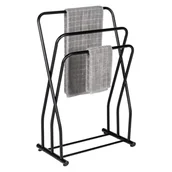 Wieszaki łazienkowe - Stalowy stojak na ręczniki Granelli – Wenko - miniaturka - grafika 1