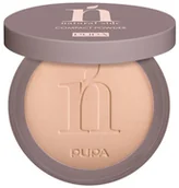 Pudry do twarzy - Pupa Natural Side Compact Powder 001 - miniaturka - grafika 1