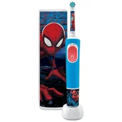 Szczoteczki do zębów dla dzieci - Oral-B Vitality Pro D103 Kids 3+ Spiderman Etui niebieski - miniaturka - grafika 1