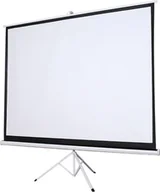 Ekrany projekcyjne - Ekran do projektora Silelis Ekran projekcyjny Silelis ET-1 100" 180x180 cm, 1:1, zwijany automatycznie, trójnożny statyw/stojak - miniaturka - grafika 1