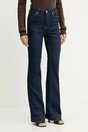 Spodnie damskie - Silvian Heach jeansy LOUKA damskie high waist GPA25406JE - miniaturka - grafika 1