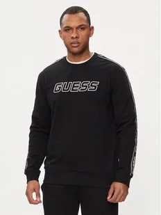 Guess Bluza Arlo Z4GQ24 K6ZS1 Czarny Regular Fit - Bluzy męskie - miniaturka - grafika 1