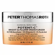 Kremy do twarzy - Peter Thomas Roth Potent C Bright & Plump Moisturizer (50ml) - miniaturka - grafika 1