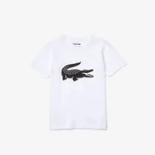Koszulki dla chłopców - Lacoste dziecięcy T-shirt tenisowy z dżerseju technicznego z dużym logo krokodyla SPORT - miniaturka - grafika 1