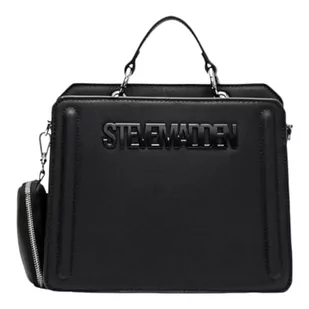 Steve Madden Damska torba crossbody Bevelyn Cabrio, Einheitsgröße, Czarny, Rozmiar Uniwersalny - Torebki damskie - miniaturka - grafika 1
