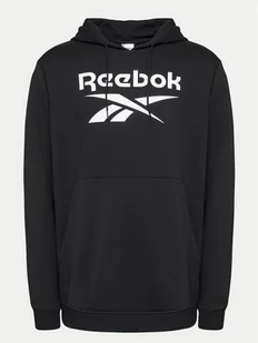 Reebok Bluza Identity Big Logo 100050290 Czarny Regular Fit - Bluzy męskie - miniaturka - grafika 1