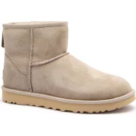 Śniegowce damskie - UGG Skórzane śniegowce Classic Mini II z dodatkiem wełny - miniaturka - grafika 1