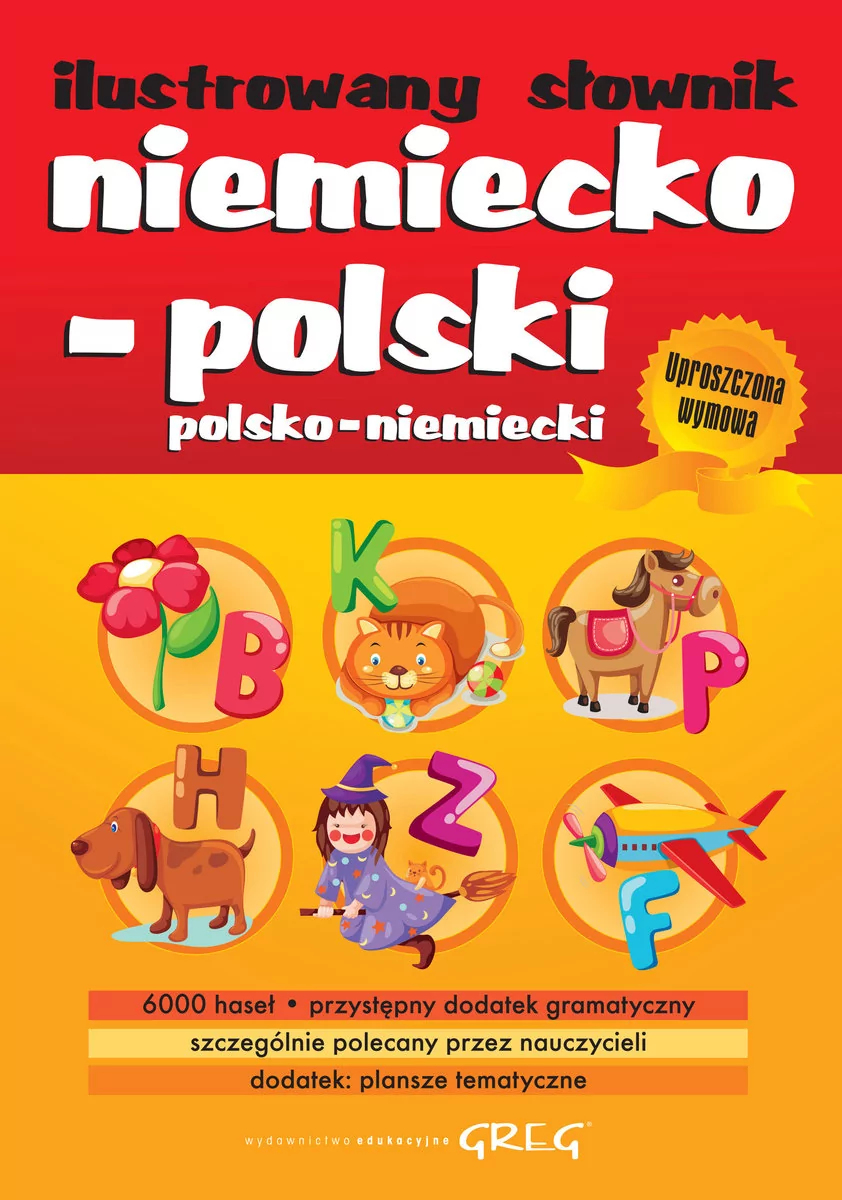 Greg Ilustrowany słownik niemiecko-polski polsko-niemiecki - Adrian Golis