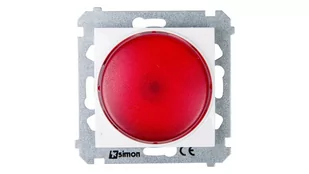 Kontakt Simon DSS2.01/11 Sygnalizator świetlny LED - światło czerwone; biały - Inne akcesoria elektryczne - miniaturka - grafika 1