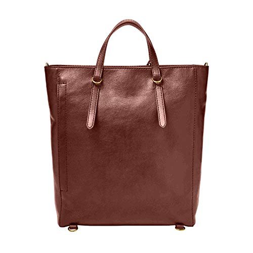 Fossil damski plecak Camilla kabriolet, Henna, Rozmiar Uniwersalny