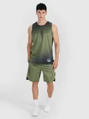 Spodenki męskie - 4F Spodenki do koszykówki szybkoschnące męskie - multikolor L - miniaturka - grafika 1