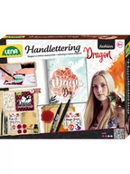 Zabawki kreatywne - SiMM SPIELWAREN Zestaw do malowania "Dragon Handlettering" - 8+ - miniaturka - grafika 1