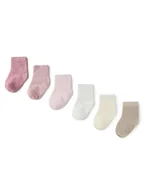 Skarpetki dla dzieci - Mayoral Zestaw 6 par wysokich skarpet dziecięcych 9707 Kolorowy - miniaturka - grafika 1