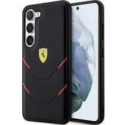 Etui i futerały do telefonów - Ferrari FEHCS23MPBAK S23+ S916 czarny/black hardcase Hot Stamp Lines - miniaturka - grafika 1