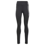 Legginsy - Damskie Legginsy REEBOK WOR PP TIGHT GS1962 – Czarny - miniaturka - grafika 1
