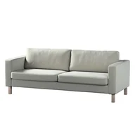 Pokrowce na meble - Dekoria pl pl Pokrowiec na sofę Karlstad rozkładaną pastelowo miętowy welwet 224 x 89 x 64 cm Ingrid 1017-705-41 - miniaturka - grafika 1