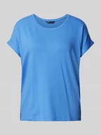Koszulki i topy damskie - T-shirt o kroju regular fit z dodatkiem wiskozy m ‘MOSTER’ - miniaturka - grafika 1