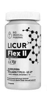 Bio Medical Pharma Licur Flex II 30 kapsułek 3727561 - Stawy, mięśnie, kości - miniaturka - grafika 1