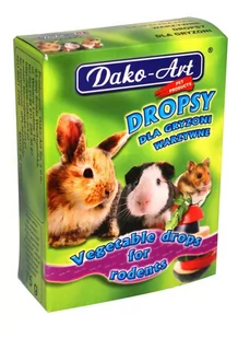 Dako-Art Dropsy warzywne dla gryzoni 75g - Przysmaki dla gryzoni - miniaturka - grafika 1