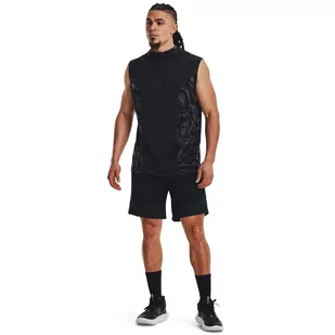 Męskie spodenki do koszykówki Under Armour UA Heatwave Hoops Short - czarne - UNDER ARMOUR - Spodnie sportowe męskie - miniaturka - grafika 1