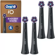 Końcówki do szczoteczek elektrycznych - 4x Końcówka Oral-B iO Radiant Black - miniaturka - grafika 1