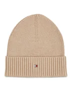 Czapki męskie - Tommy Hilfiger Czapka Flag AM0AM12796 Beżowy - miniaturka - grafika 1