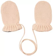 Rękawiczki - Petit Bateau Rękawiczki Unisex-Bimbi, Różowa solenia, 3-6 miesięcy - miniaturka - grafika 1