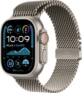 Smartwatch - Apple Watch Ultra 2 GPS + Cellular 49mm Tytan Naturalny z Bransoletą mediolańską S Naturalny - miniaturka - grafika 1
