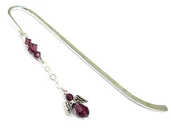 Zakładki do książek - Zakładka - Anioł w ametystowej szacie - miniaturka - grafika 1