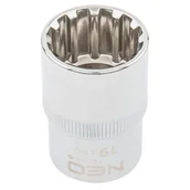 Pozostałe narzędzia ogrodowe - NEO TOOLS NASADKA SPLINE 1/2" 19 MM zakupy dla domu i biura 08-591 - miniaturka - grafika 1