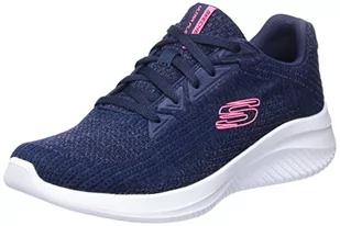 Skechers Damskie trampki Ultra Flex 3.0, granatowe, 5 UK - Trampki damskie - miniaturka - grafika 1