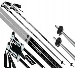 Blizzard Kije narciarskie Allmountain 135 cm Neon - Kijki narciarskie - miniaturka - grafika 1