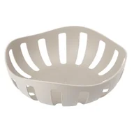 Pudła i pojemniki do przechowywania - Koszyk okrągły DECOR 26 x 26 cm beż - miniaturka - grafika 1