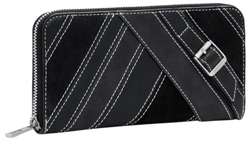 Desigual Mone_Fibonacci, Bi-Fold Wallet Women's, 20,5, Kolor: czarny, 20.5