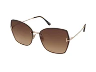 Okulary przeciwsłoneczne - Okulary przeciwsłoneczne Tom Ford Nickie-02 FT1107 28F - miniaturka - grafika 1