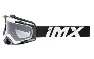 Gogle IMX Dust GOG White/Black + 2 szyby (jasna i ciemna) w zestawie - Gogle i okulary motocyklowe - miniaturka - grafika 1