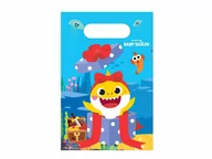 Urodziny dziecka - Torebki prezentowe Baby Shark - 8 szt. - miniaturka - grafika 1